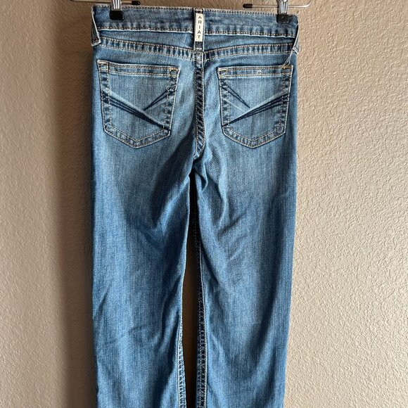Ariat Girls R.E.A.L. Leila Boot Cut Jean size 12 - Picture 2 of 3